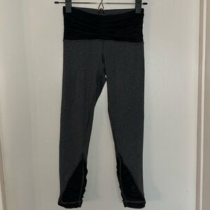 Gray lululemon workout pants. Size 2.